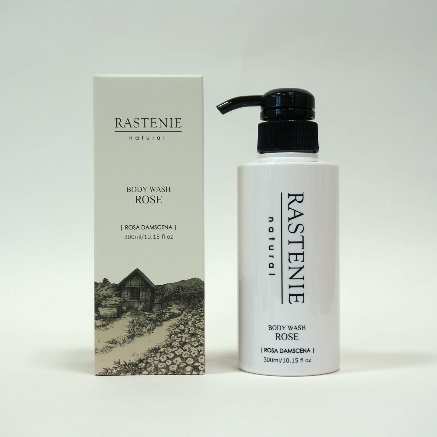 RASTENIE natural ボディウォッシュ ローズ